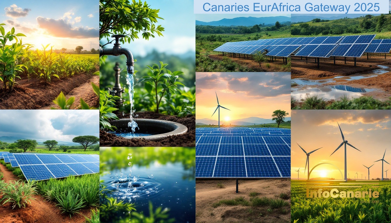 Energie Rinnovabili ed alternative dalle Canarie per l’Africa per favorire l’economia circolare e lo sviluppo sostenibile 2025 Canaries EurAfrica Gateway 2025 Canaries EurAfrica Gateway