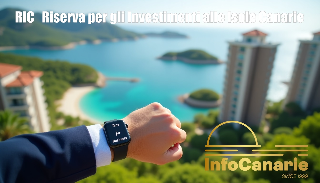 RIC Riserva per gli Investimenti alle Isole Canarie InfoCanarie Investimenti ed investire alle Canarie