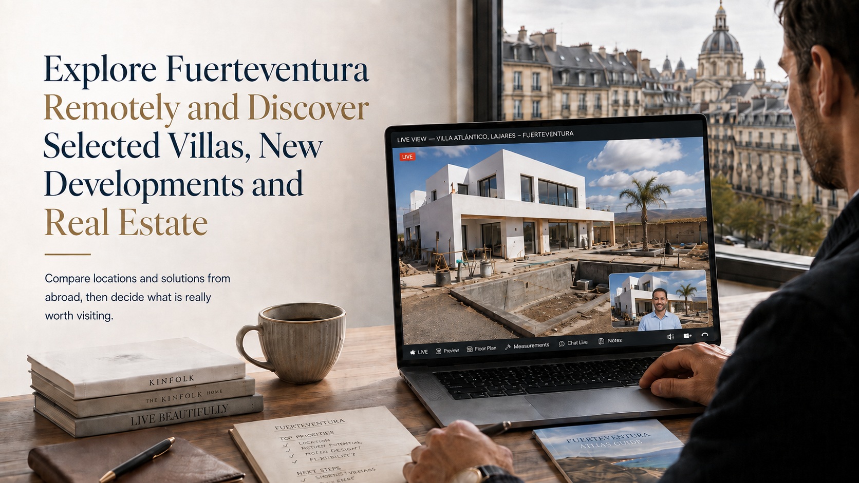 Explore Fuerteventura Remotely and Discover Selected Villas New Developments and Real Estate