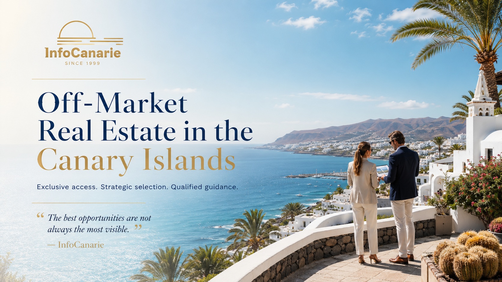 OFF-MARKET IMMOBILIARE ALLE CANARIE con InfoCanarie OFF-MARKET IMMOBILIARE ALLE CANARIE con InfoCanarie