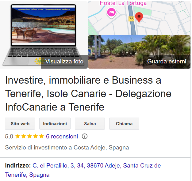 Tenerife Delegazione di InfoCanarie