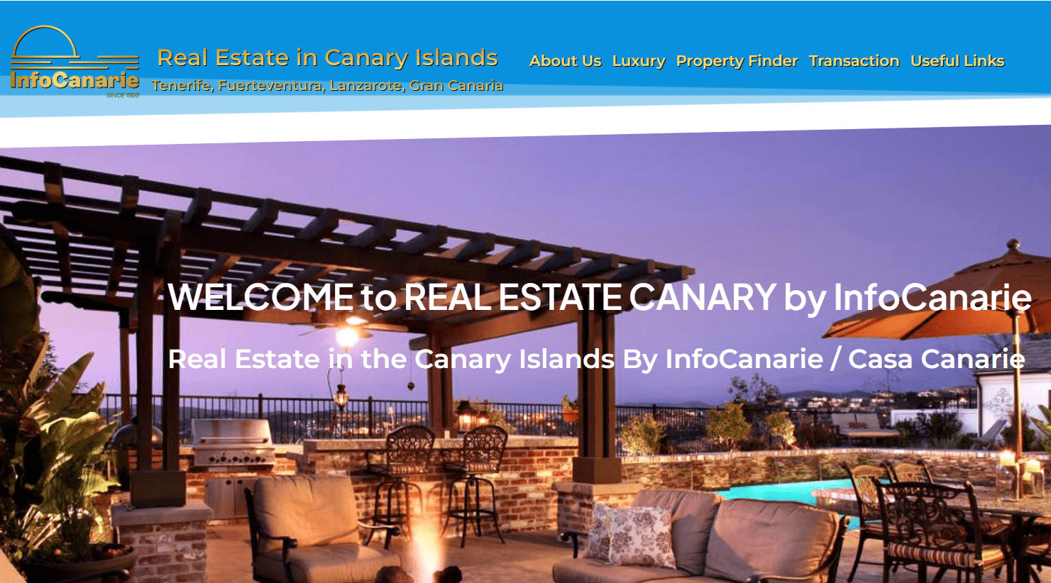 real estate canary islands by InfoCanarie & Casa Canarie tenerife Fuerteventura lanzarote Gran Canaria